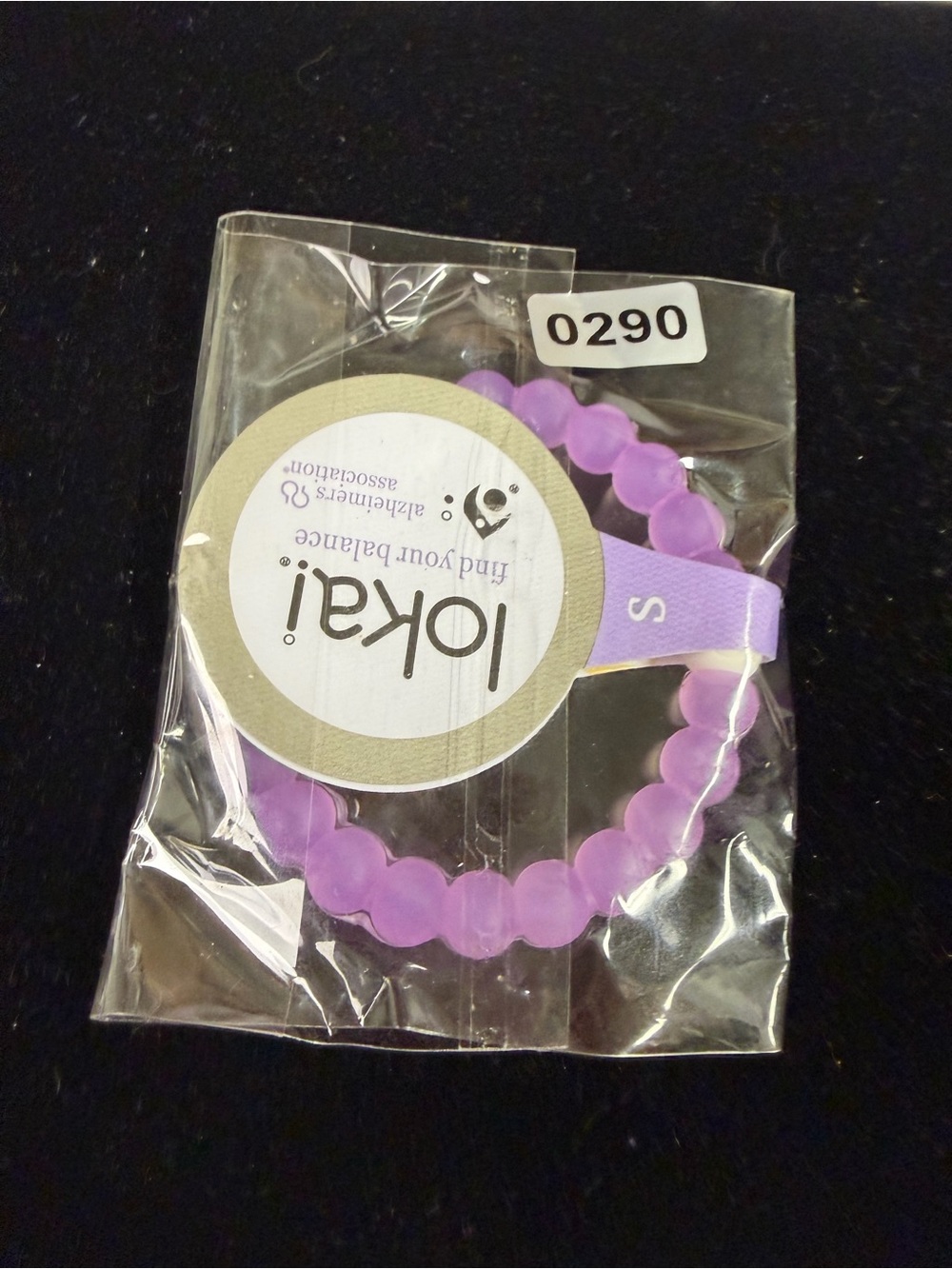 Lokai Lavender Beaded Hair Tie - Women Accessories